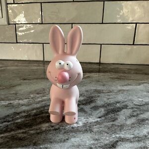 rare Disney Pixar Toy Story 2 "Woody's Roundup" pink bunny PVC miniature figure